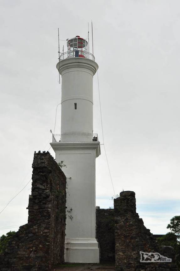 O farol de Colonia del Sacramento, no sul do Uruguai